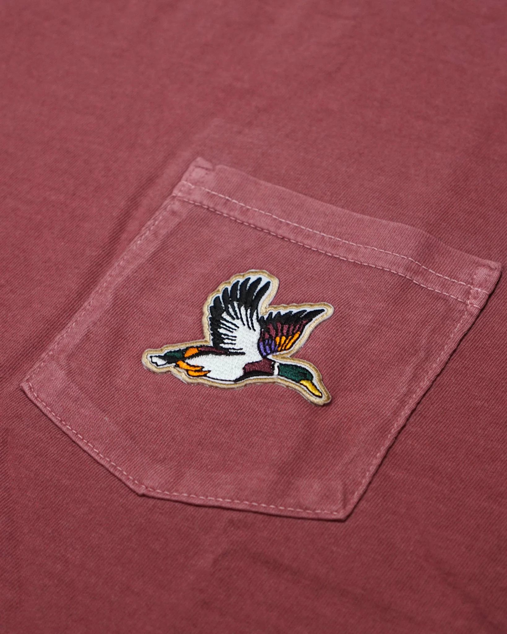 Mallard Reaction T Shirt - Brick - Image 2